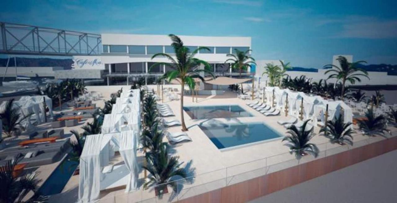 Stylish Flat, 2 Bathrooms And Swimming Pool, Next To The Beach! Sant Adrià de Besòs Exterior foto